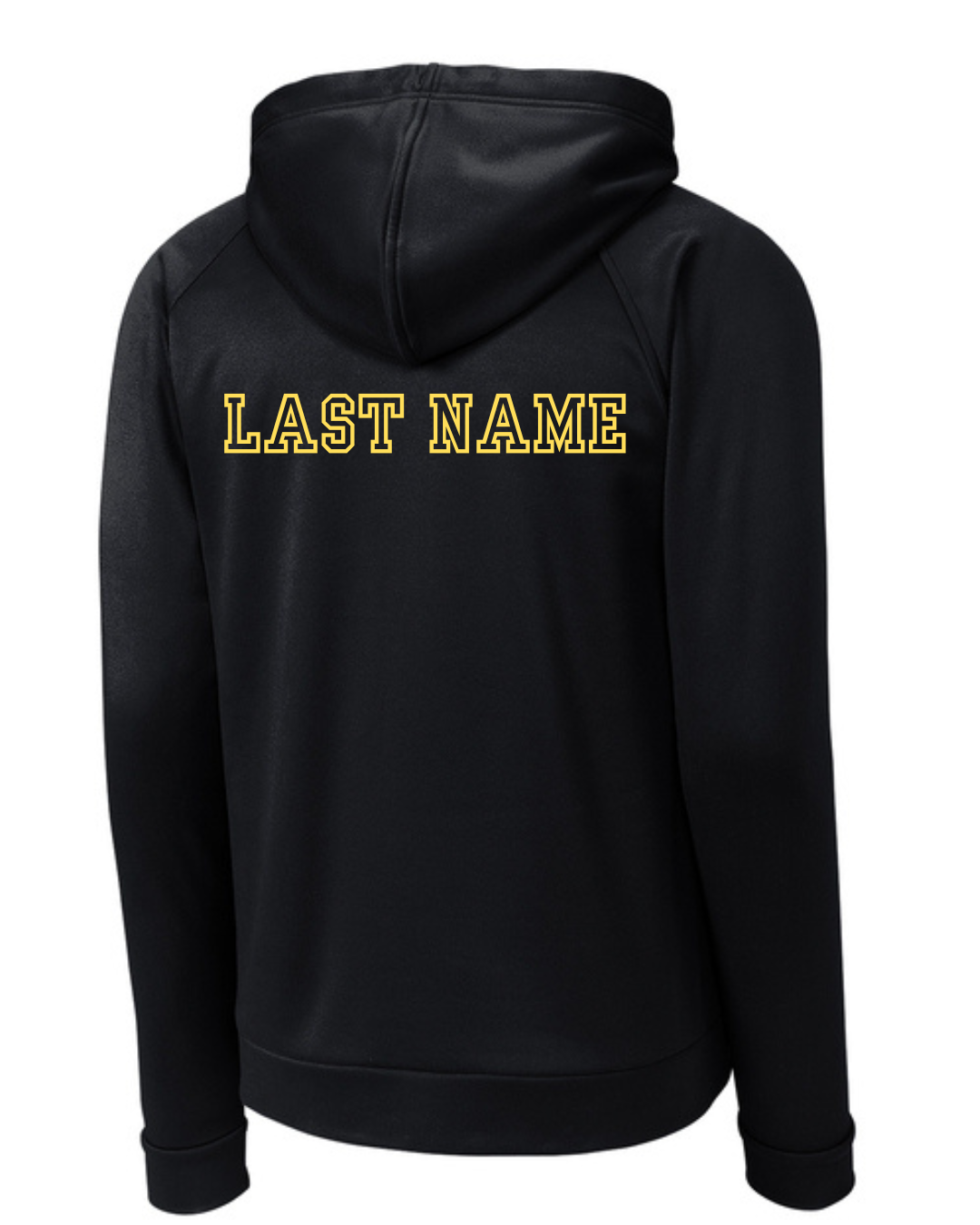 PLAYER OPTION - Last Name on Hoodie