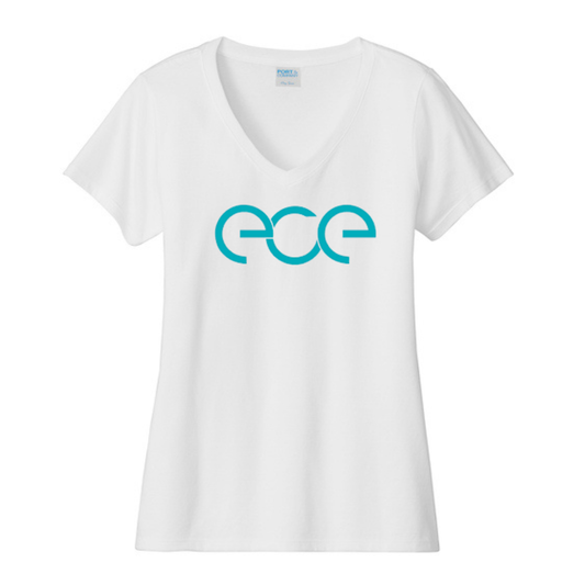 ECE Ladies V Neck Tee